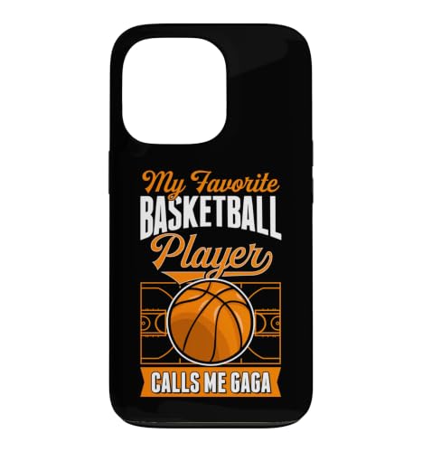 My Favorite Basketball Player Calls Me Gaga �}�b�`���O�t�@�~���[ �X�}�z�P�[�X iPhone 13 Pro �p