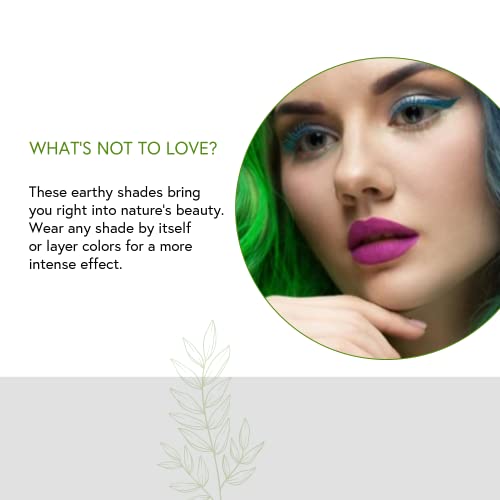 Honeybee Gardens 'Earth & Ocean' Refillable Eye Shadow Palette | Natural Ingredients | Gluten Free, Vegan, Paraben Free #TOP2