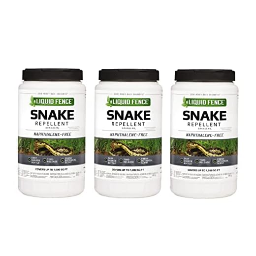 Liquid Fence HG-85010 2 lb Snake Repellent Granules - Quantity 3