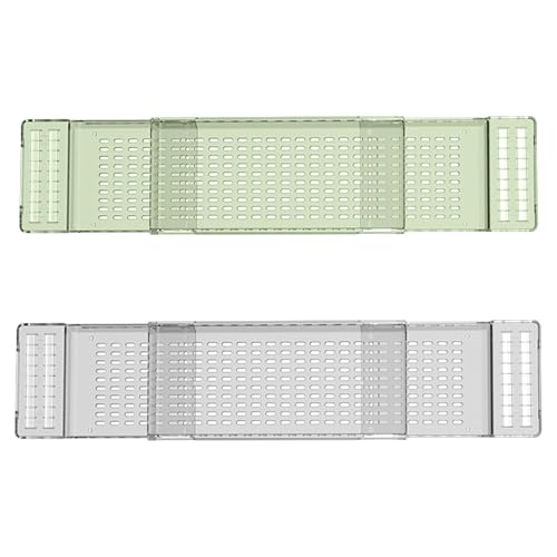 Support de bain réglable et plateau de baignoire multifonction pour relaxation et lecture - 3