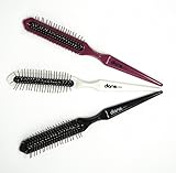 Diane 3-row Wire Bristle In Cushion Base Wig Hair Brush #8132, Get 1 of each color