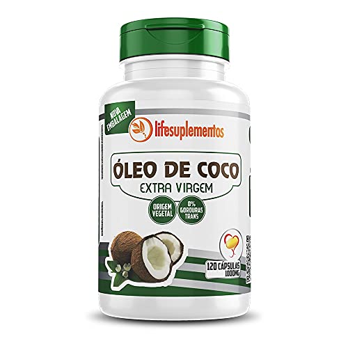 Óleo De Coco 120 Cápsulas 1000mg Extravirgem Prensado A Frio