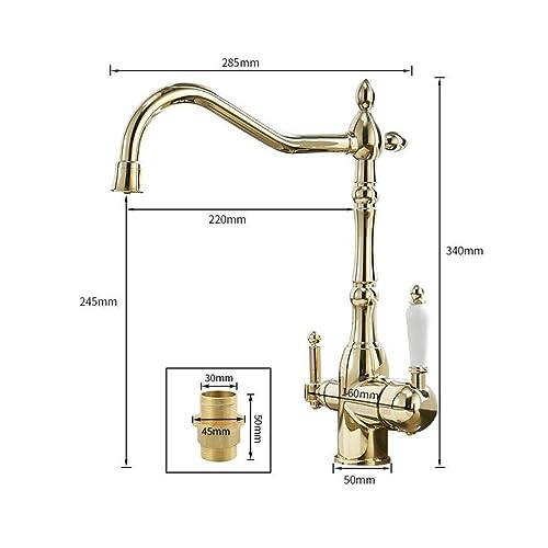 Robinet de purification de cuisine pour éliminer le goût de calcaire - 4