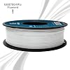 Geeetech 1.75mm PLA 3D Printer Filament, 1kg Spool (2.2lbs), Upgrade Tidy Winding Tangle-Free, Dimensional Accuracy +/- 0.02 mm, White