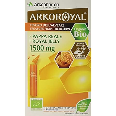 Arkopharma Organic Royal Jelly 10 Unicadose Cover