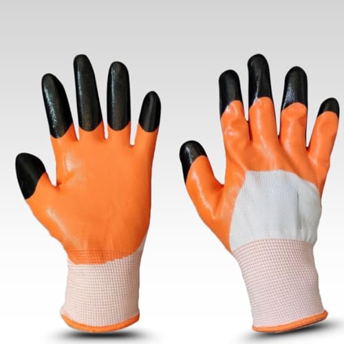 Image of Multipurpose Nylon Anti Cut PU Nitrile Coating Work Safety Gloves (Tig-orgPair48)