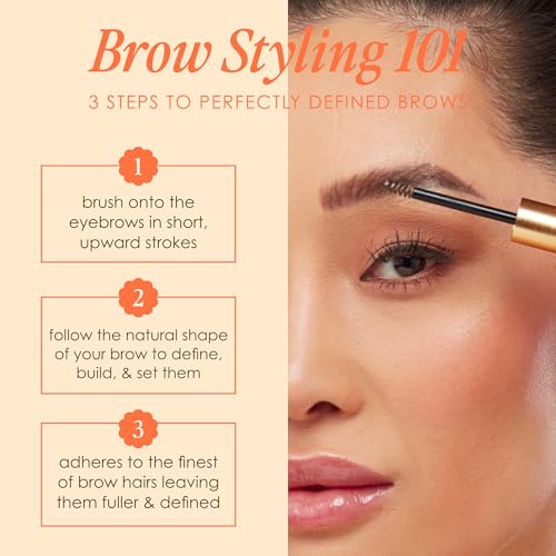 Grande Cosmetics GrandeBROW-FIL Volumizing Brow Gel, Medium, 0.14 fl. oz. - Thumbnail 6