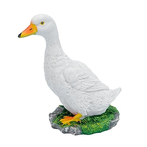 GARIOUANS Decorazione da in Forma Anatra Realistico e Resistente per Esterni e Divertente per Abbellire e Spazi