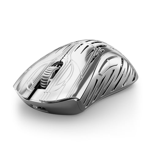 PWNAGE Stormbreaker Wireless Magnesium Gaming Mouse 8kHz - 50grams Ultralight Esports Pro Gamer Flawless Professional PAW3395 Optical Sensor 26,000 DPI - 8000Hz -100% PTFE Skates Ergo -Platinum - Image 3