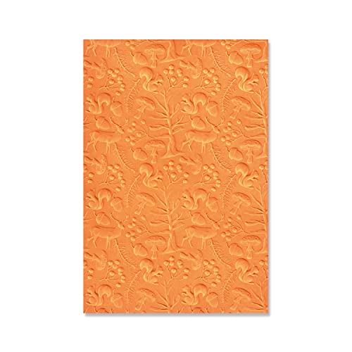 Sizzix 3-D Textured Impressions Folder Winter Woodland by Kath Breen | 666039 | Chapter 4 2022 Emboss, Grey