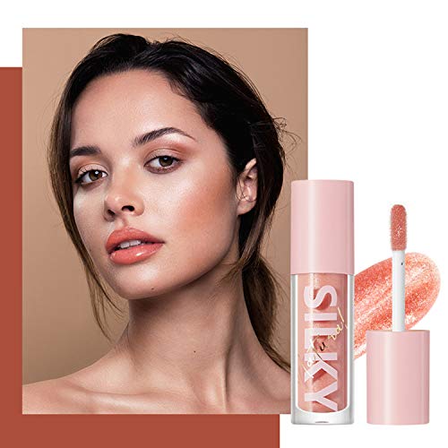 Maepeor Shimmer Glossy Lipgloss Set 8Pcs Non-Sticky Moisturizing Lip Gloss Long-Lasting High Shine & Shimmer Liquid Lipstick For Girls And Women (Shimmer Glossy, 8Pcs-B) #TOP6