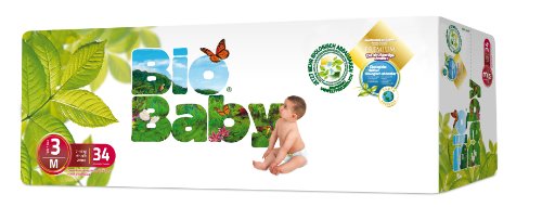 Moltex - BBPA3 - Pañales Moltex Bio Baby T3 (7-10 kg) 34 uds