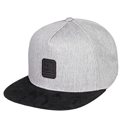 DC Shoes Brackers Casquette de Baseball Homme, Grey Heather, Taille Unique