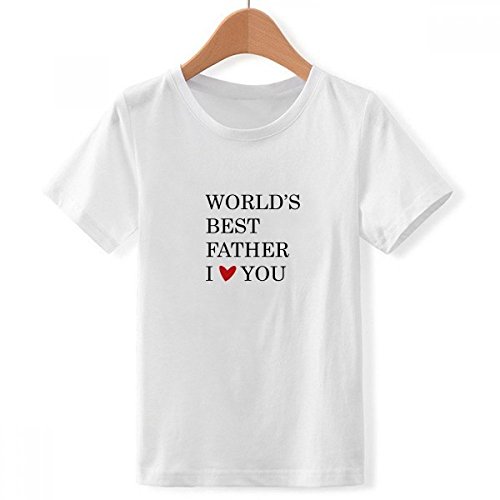 T-shirt Papa Meilleur Père blanc multicolore XXL idéal pour la Fête des Pères