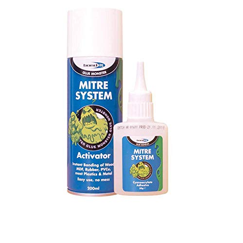 Bond It BDMI Superglue Activator Mitre Adhesive, Clear