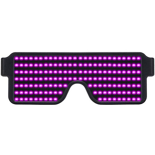 Lunettes lumineuses de festival pour ne plus passer inaperçu dans le noir