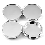 GTownWorks 64mm 2.5in Wheel Center Caps for Chrysler 200 300 Pacifica Town and Country 1LB74TRMAB 1LB74SZ7AB 1LB74SZOAB 1LB74TRMAA Wheel Center Hubcaps 4 Pack Chrome