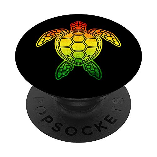 Rasta, Sea Turtle, Baby, Ocean Tortoise, Reggae, Cute PopSockets PopGrip: Swappable Grip for Phones & Tablets