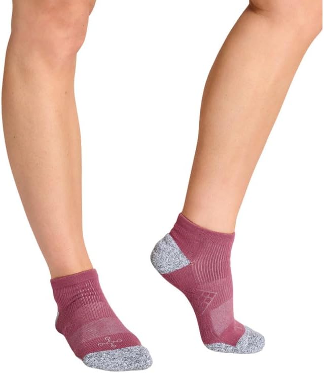 Easy-On Women’s Ankle Compression Socks – Easy-On Design Soothing Compression Sweat-Wicking Fabric & Copper Znergy Anti-Odor