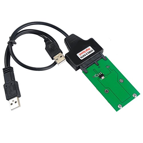 Makerfire Mini PCIe mSATA 5CM SSD to Micro SATA or USB Adapter Converter Card