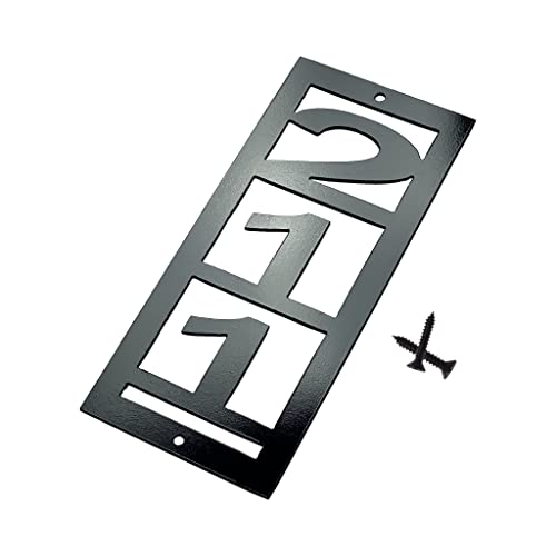 Custom House Numbers, Outdoor Metal Address Sign, Modern House Number Plaque, Personalized Horizontal Or Vertical Address Numbers, Made In Usa #TOP4