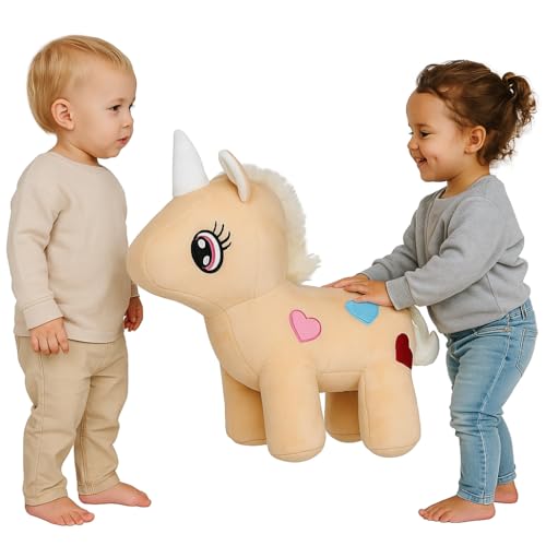 Image of Goldenhub Unicorn Standing Soft Plush Toys for Kids