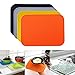 Barrageon Sottopentola in Silicone 4PCS Tappetino Isolante Multifunzione Antiscivolo Presine Cucina Guanto Forno Sottobicchiere Padelle Pirofile Tappetino Asciugatura Rettangolo (21.5 * 15.5 CM)