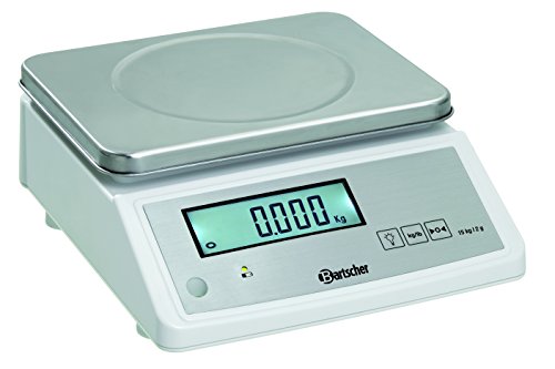 Preisvergleich Produktbild Bartscher Elektronische Küchenwaage 15kg, Teilung 2g - A300118
