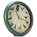 Mark Feldstein, Singing Wild Game Birds of North America Clock, 8 Inch, Green
