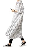 ［ルクシア フィル］ レディース ツートン シンプル サイズ l 長袖 仕事 フォーマル カジュアル ツートンカラー ロング ゆったり 大きい おしゃれ 前あき 前びらき 襟付き シャツ ワンピース リゾート チュニック 大人 かわいい マタニティ ナチュラル まえあき おおきい ふんわり わんぴーす きっず 婦人 女の子 夏 秋 秋物 秋冬 冬 パーティー 冬用 ストライプ 白 グレー L