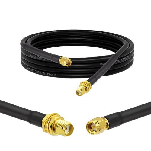 Cable de extensión SMA para radioaficionados y estaciones de radio jamón en casa