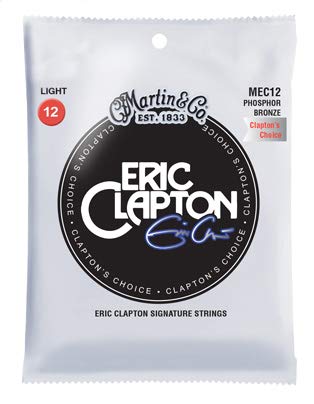 MARTIN (}[`) AR[XeBbNM^[ MEC12 Eric Clapton 92/8 Phosphor Bronze Light