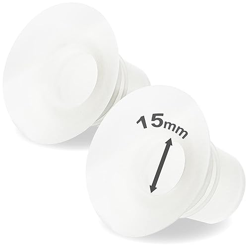 Nenesupply Inserto de brida de 0591in compatible con piezas de bomba de brida Elvie Stride Brida de repuesto Momcozy Medela Brida de sauce que