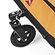 Allen Sports Hi-Viz Fahrradanhänger und Kinderwagen für 2 Kinder - orange, Modell ES2-O