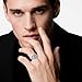 URONE Masonic Ring 925 Sterling Silver Freemasonry Rings Mason Symbols Jewelry For Men #8