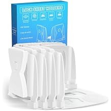 Fitted Sheet Holders for Corners Upgrade Bed Sheet Grippers Dual-Side Lock Design, 4Pcs Bed Sheet Holders for Corners Heavy Duty Sheet Clips Fitted All Mattress Sizes, Lock Sheet Holders Keep Firm