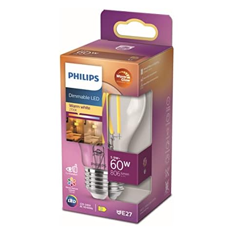 Philips LED Bombilla Clásica Regulable 60W Cover
