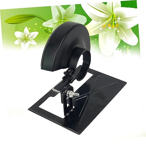 Soporte para amoladora angular de corte seguro con base metálica y protector ajustable 7