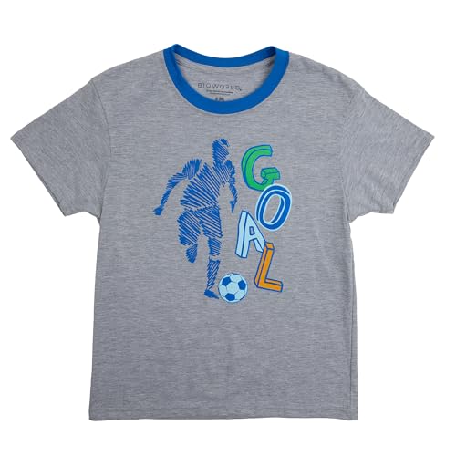 Bioworld 4-Pack Youth Boy's Crew Neck Short Sleeve Tees4