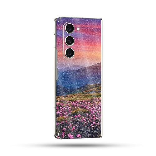 Image of MightySkins Glossy Glitter Skin Compatible with Samsung Galaxy Z Fold 5 Full Wrap - Field of Color | Protective, Durable High-Gloss Glitter Finish | Easy to Apply & Change Styles | Made in The USA