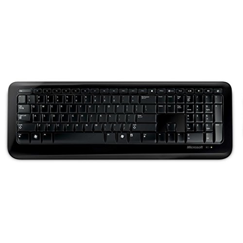 Image of Microsoft Wireless Desktop 800 Keyboard and Mouse Set (Black)