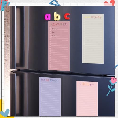 Image of Censen 10 Pack 500 Sheets to Do List Notes Daily Checklist Notepad with 50 Sheets Undated Memo Pad Color Block Shopping List Weekly Plan Notepad Organizer Planners (Morandi,Motivation Words) | Note Book 517 Sheets Colorful Memo Pad Office School Supplies Planner Shopping Weekly Plan Task Organizer Tear-off Design