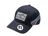 Porsche Genuine No. 21 Martini Racing Team Cap Navy