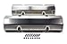 Moroso VALVE COVERS, SBC, FABRICATED ALUMINUM, NO LOGO