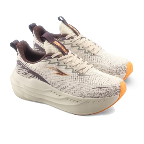Image of ASIAN Aerofoam-01 Men's Running Shoes with Breathable Mesh Upper | Energy Return Sole, Lace-Up Fit & Lightweight Comfort