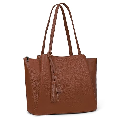 befe Genuine Leather Tote Bag