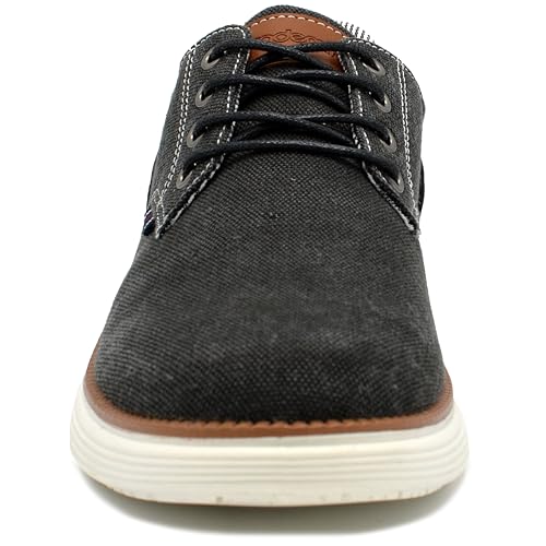 Image of AKADEMIKS Mens Dayton Oxford, Comfortable Footwear for Formal and Casual Wear