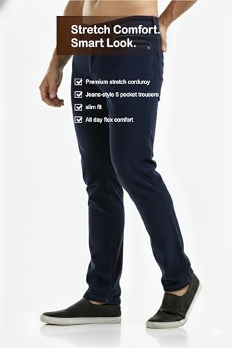Image of BELANO Men's Corduroy Jeans Style