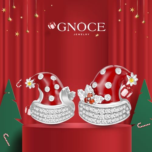 Image of GNOCE Christmas Charm Silver Plated & Sterling Silver Bracelet Gift