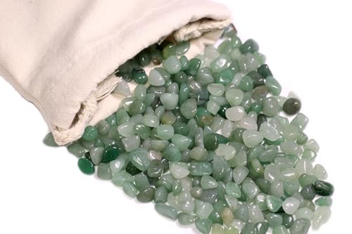 Image of ZenQ 1 lb Crystal Chips, Tumbled Stone Chips for Crafts | Polished, Undrilled Gemstones for Resin Art, Vase Filler, Plant Decor, Candle Making, and DIY Projects